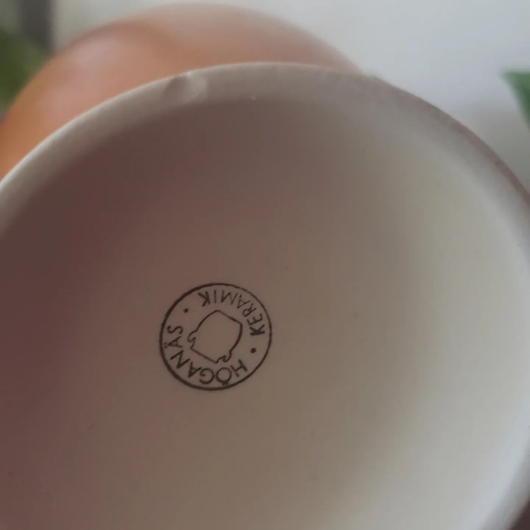 Hoganas Keramik Stoneware MCM Vintage  Footed mug - Picture 5 of 6